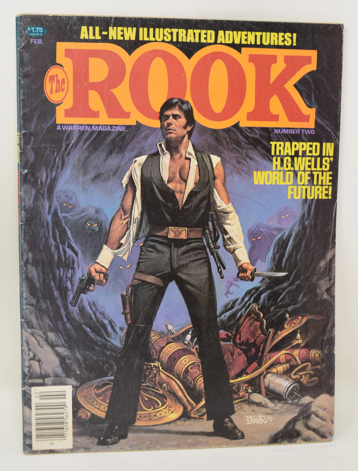 The Rook Magazine 2 Warren 1980 FN Bob Larkin H.G. Wells
