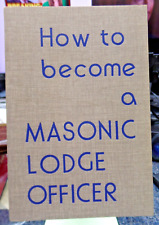 How To Become A Masonic Lodge Officer H.L. Haywood 1975 Macoy Publishing picture