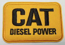 Cat Diesel Power~Farming~Embroidered Patch~3 1/4