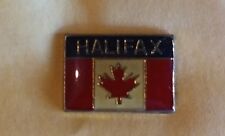 Halifax Canada flag pin badge Canadian Maple Leaf picture
