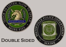Waterville Maine Police Crisis Negotiation Team Challenge Coin J#38 picture