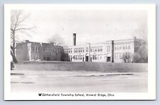 Postcard Weathersfield Township School Mineral Ridge Ohio OH picture