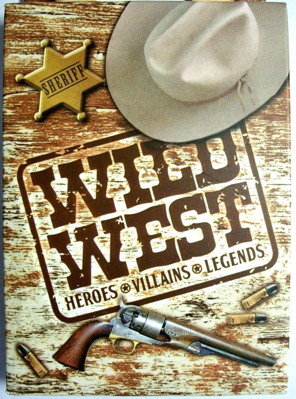 Wild West Heroes Villains and Legends Playing Cards
