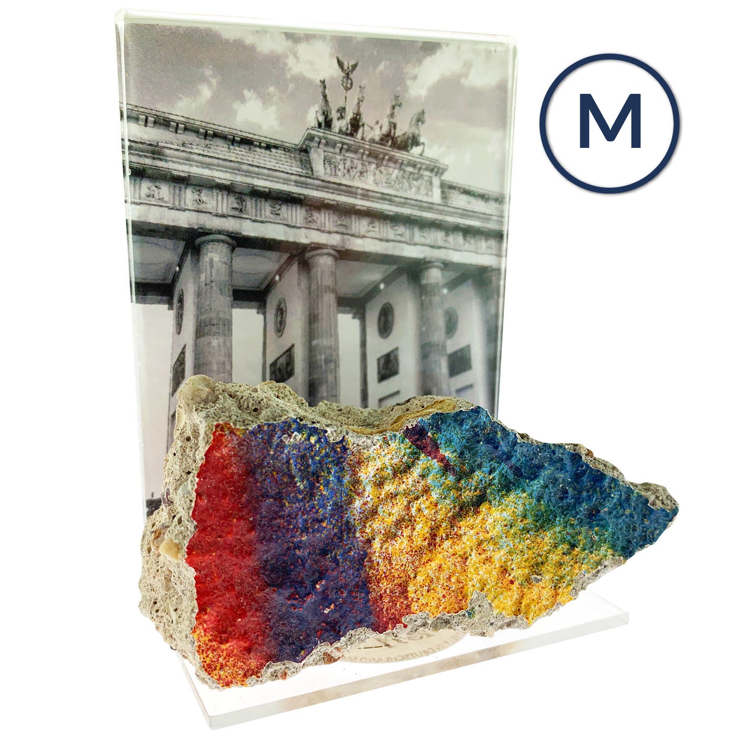 ORIGINAL Berlin Wall Stone | Authentic Piece with COA ORIGINAL Berlin Wall Stone | Authentic Piece with COA
