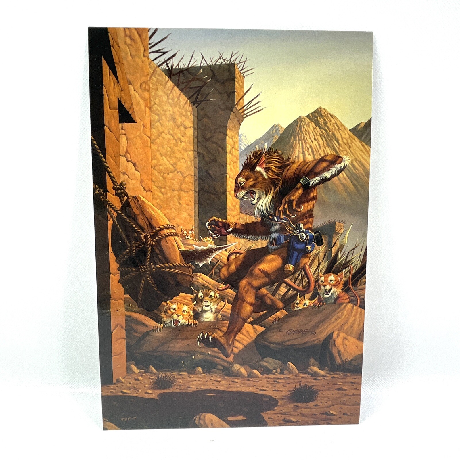 Elmore Colossal Cards Daddy’s Home #39 Larry Elmore 1995 - Size 10 x 7 Elmore Colossal Cards Daddy’s Home #39 Larry Elmore 1995 - Size 10 x 7