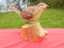 1972 Hand Carved & Painted House Wrens Halifax Nova Scotia picture