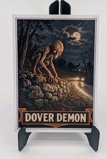 Dover Demon ACEO Custom Card - Cryptids American Wilds Massachusetts Legend picture