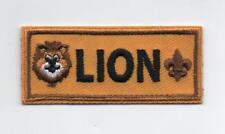 Lion Cub Rank Strip Patch w/ 