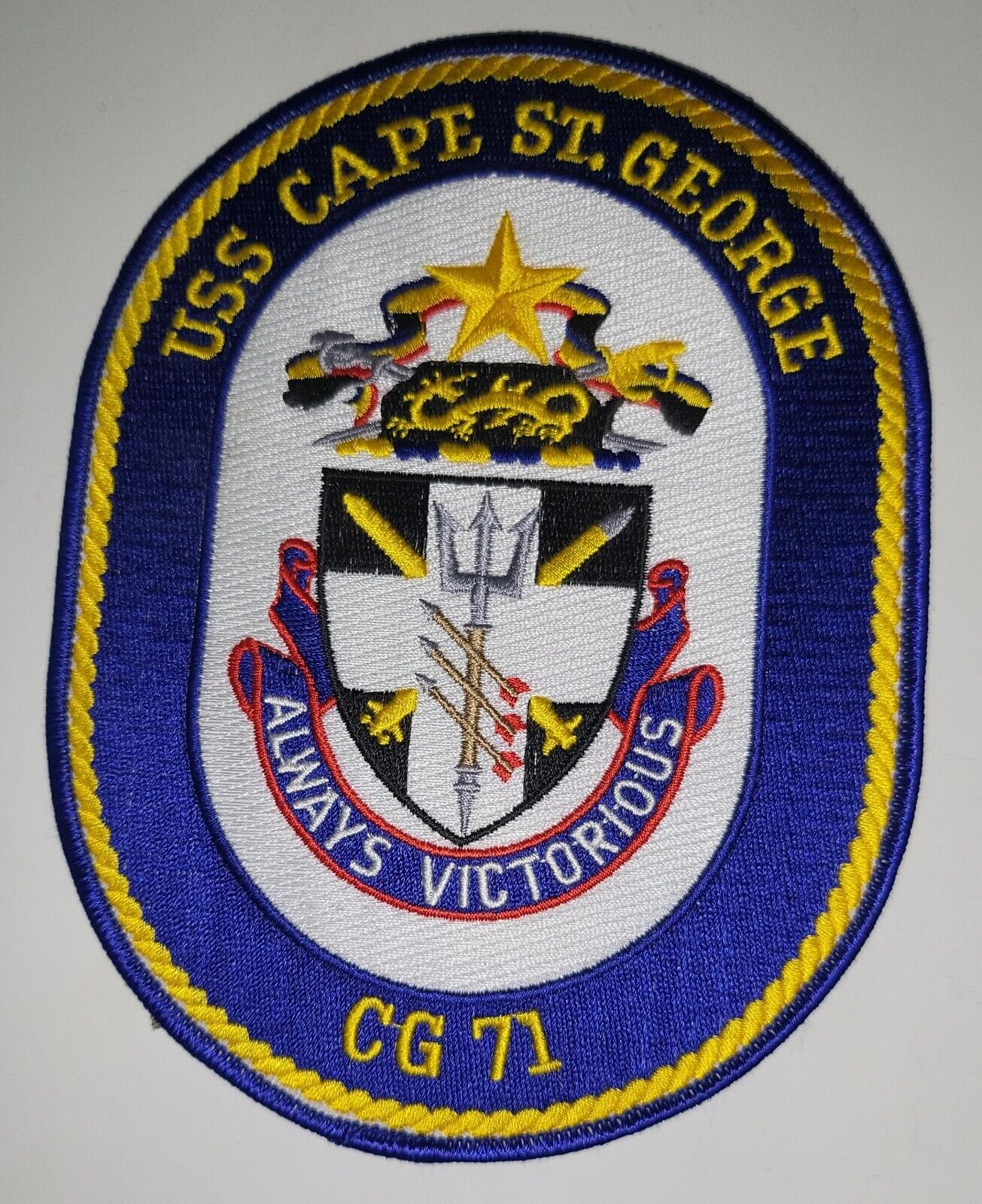 US Navy USS Cape St. George CG 71 Patch