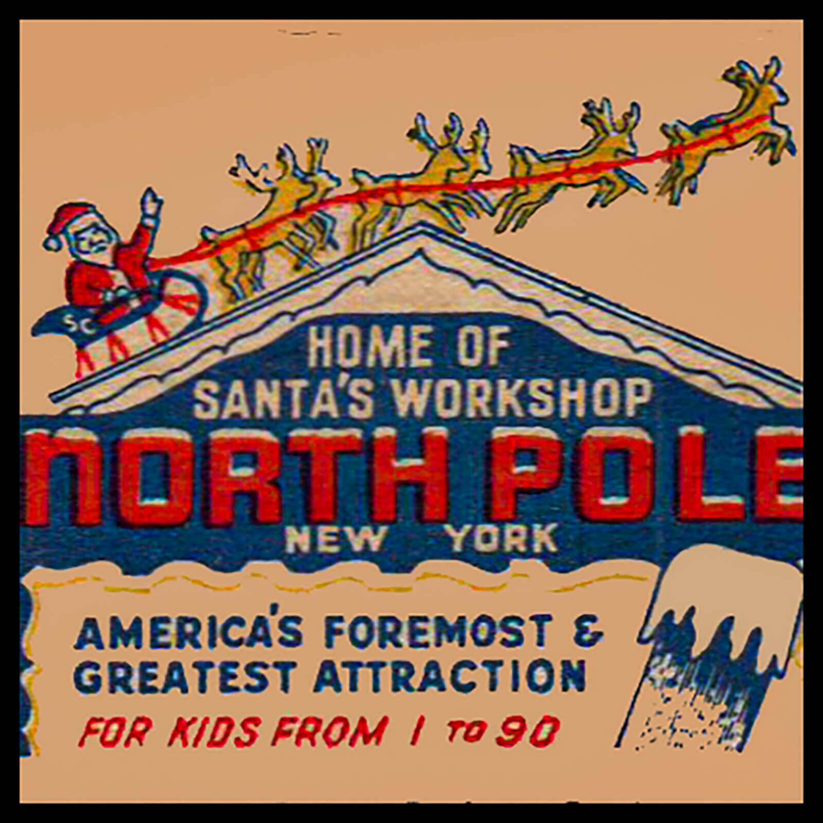Fridge Magnet - Santa\'s Workshop North Pole, NY