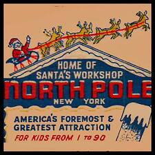 Santa's Workshop North Pole, NY Fridge Magnet picture
