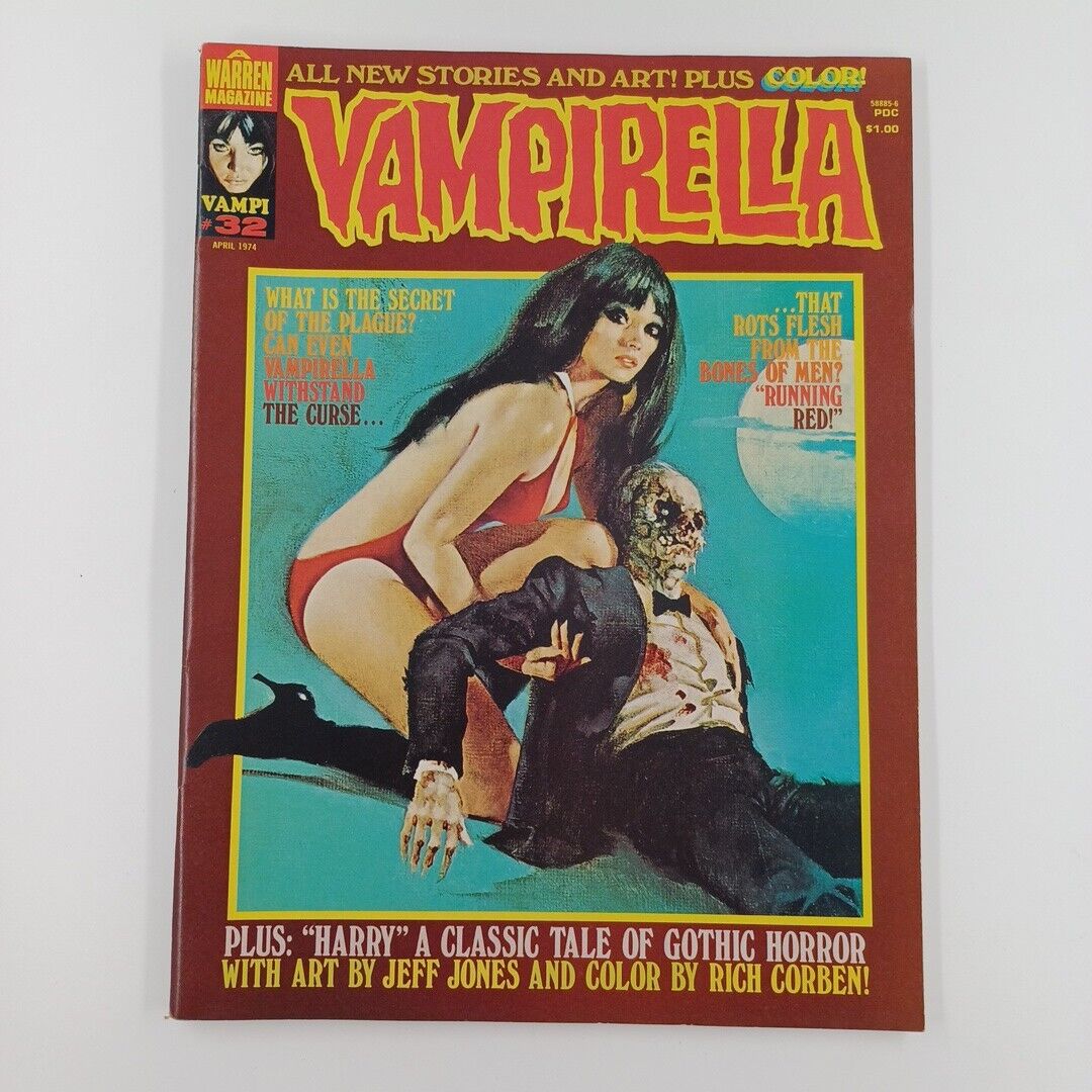 Vampirella #32 (Warren Magazine, 1974) VF