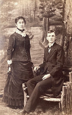 ORIGINAL  WILD WEST  DEADWOOD DAKOTA TERRITORY - CABINET CARD PHOTO 1879-1886. picture