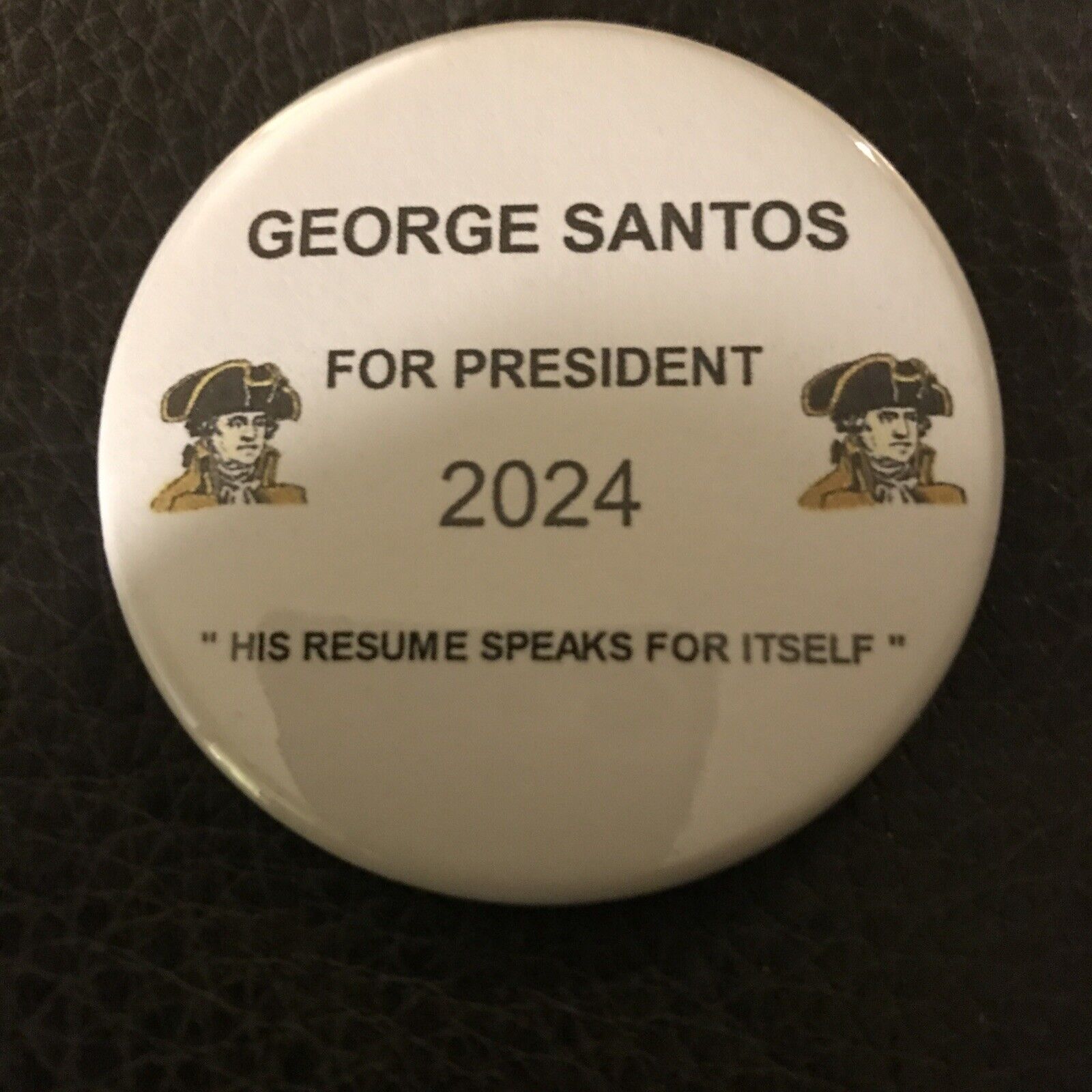 2024 George Santos Presidential Campaign Pinback Button