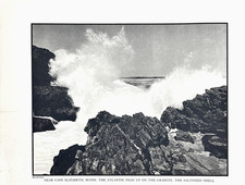 Cape Elizabeth Maine Atlantic Ocean Granite Coast Harold Orne Mag Print Image picture