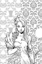 🚨🔥 ALICE EVER AFTER #1 J SCOTT CAMPBELL 1:50 B&W Ratio Variant Virgin picture
