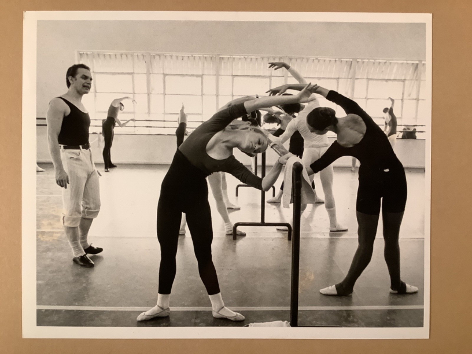 Early Houston Ballet photo Ben Stevenson Suzanne Longley Jennifer Holmes 1976