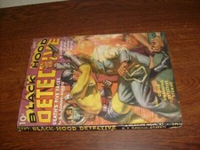 BLACK HOOD DETECTIVE PULP, SEPTEMBER 1941, mlj superhero picture