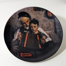 Norman Rockwell Limited Collectable Plate - The Music Maker - Edwin Knowles 1981 picture