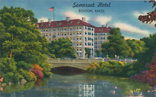 Somerset Hotel in Boston, MA Back Bay vintage unposted picture