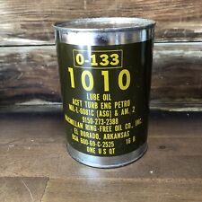 VINTAGE  LUBE OIL  ACFT  TURB ENG PETRO MACMILLAN RING-FREE OIL CO. Vietnam 1969 picture