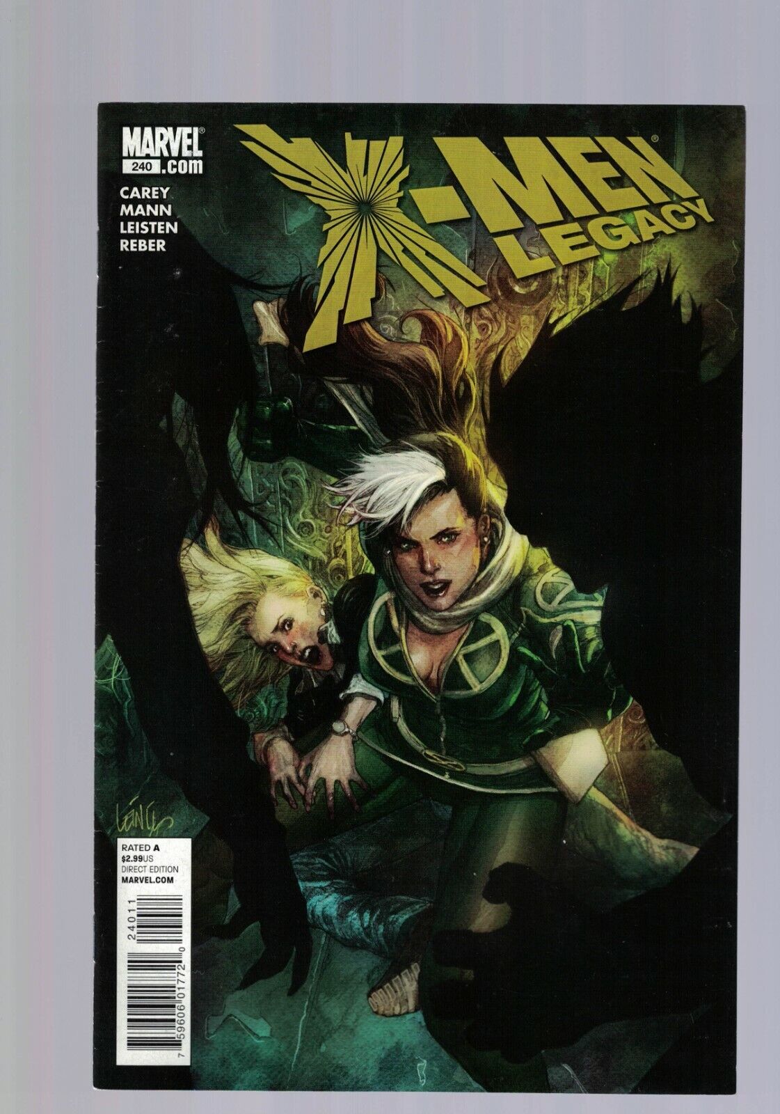 Marvel Comic  X-Men Legacy No.  240 November 2010 $2.99 USA