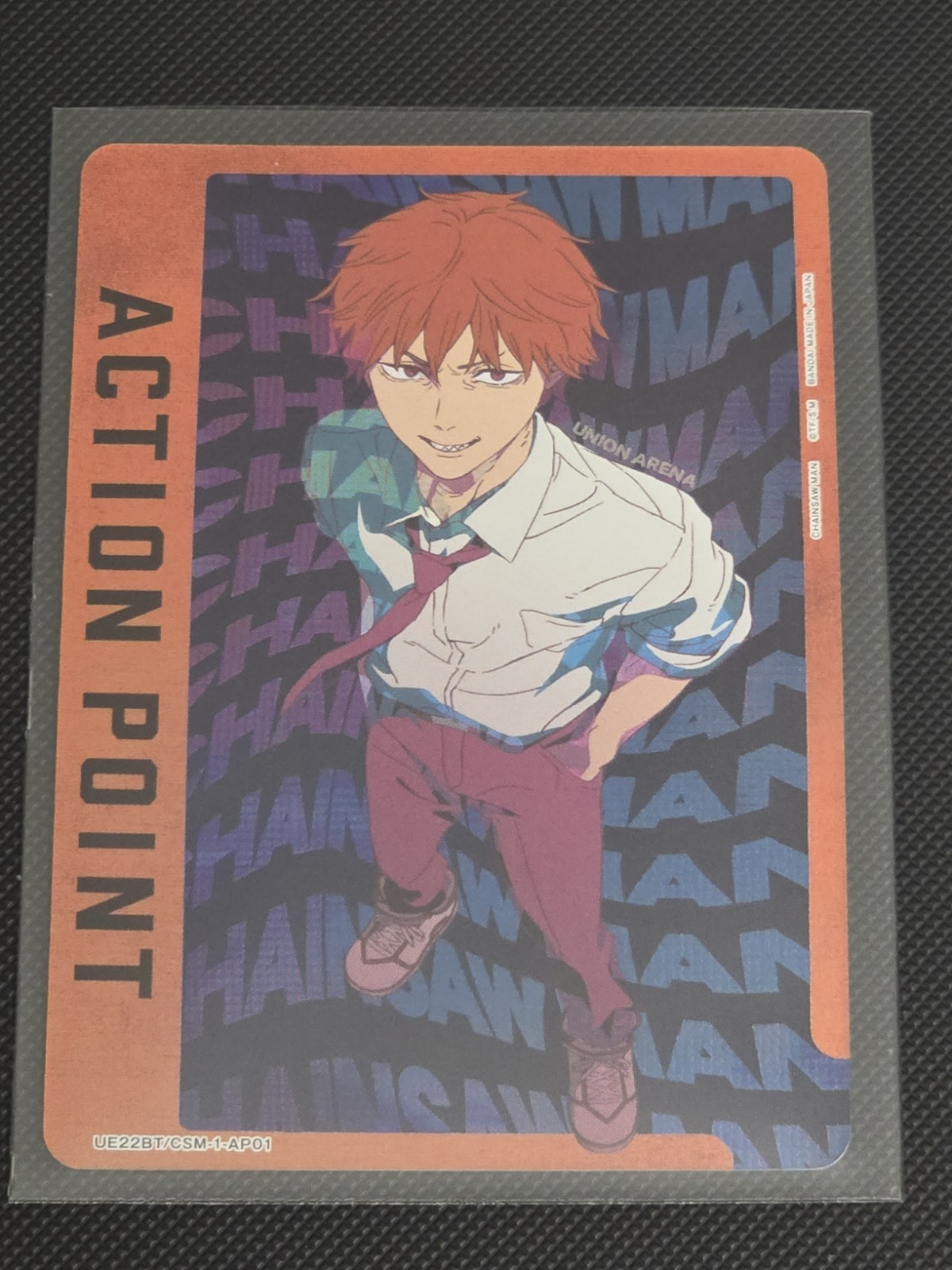 UNION ARENA Chainsaw Man Action Point AP01 Denji English UNION ARENA Chainsaw Man Action Point AP01 Denji English