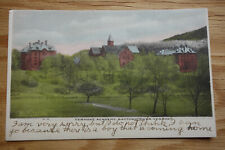 Vermont Academy, Saxton's River VT postcard pmk 1908 picture