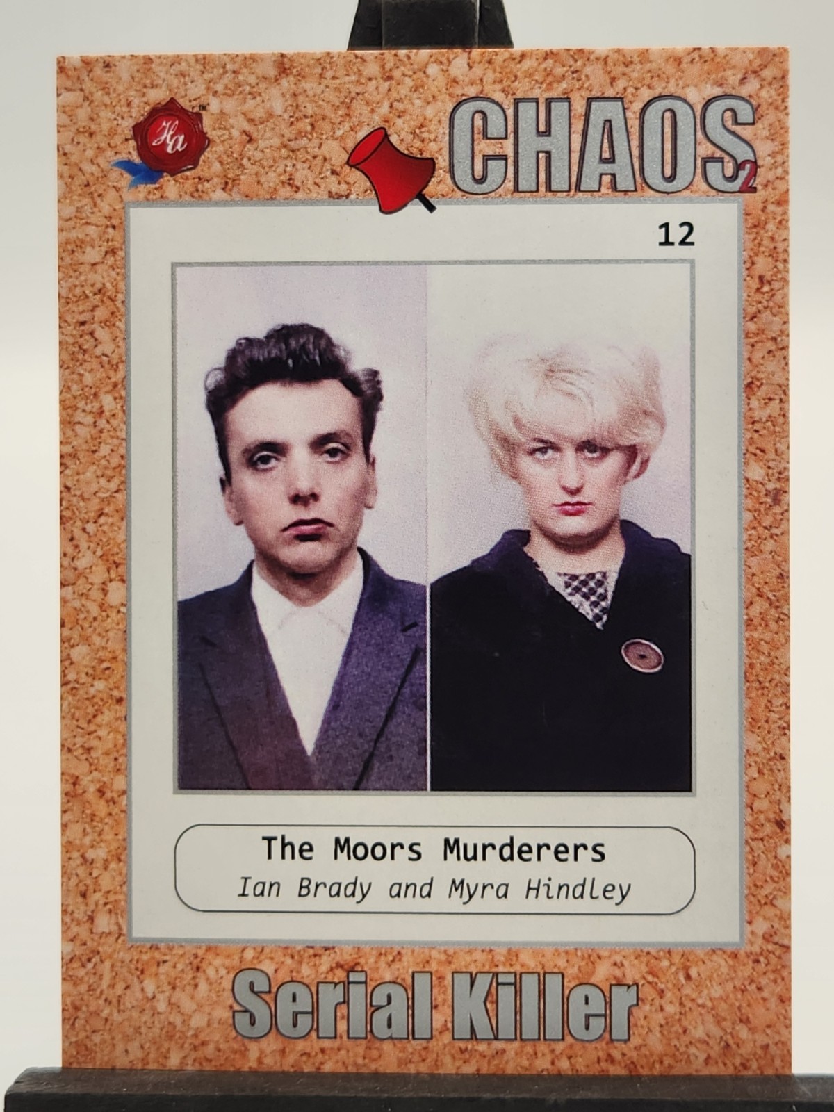 True Crime Ian Brady & Myra Hindley 2024 Historic Autographed Chaos #12 Card True Crime Ian Brady & Myra Hindley 2024 Historic Autographed Chaos #12 Card