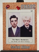 True Crime Ian Brady & Myra Hindley 2024 Historic Autographed Chaos #12 Card picture