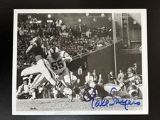 Gale Sayers Signed 8x10 Photo NFL Football HOF Chicago Bears Autograph  picture