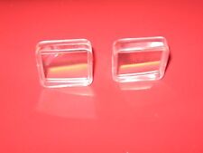 Holmes type Stereoscope Wedge Lenses ( Pair ) Acrylic Wedge Stereo Lenses.  New. picture