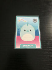2021 KellyToy Squishmallows 1st Edition Base Card - Sheldon - Very Rare 1/1230 picture