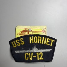 USS HORNET CV-12 PATCH ESSEX CLASS AIRCRAFT CARRIER APOLLO 11 12 picture