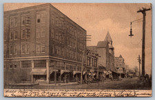 Postcard Looking North Greensboro Ave Tuscaloosa Alabama C1907 picture