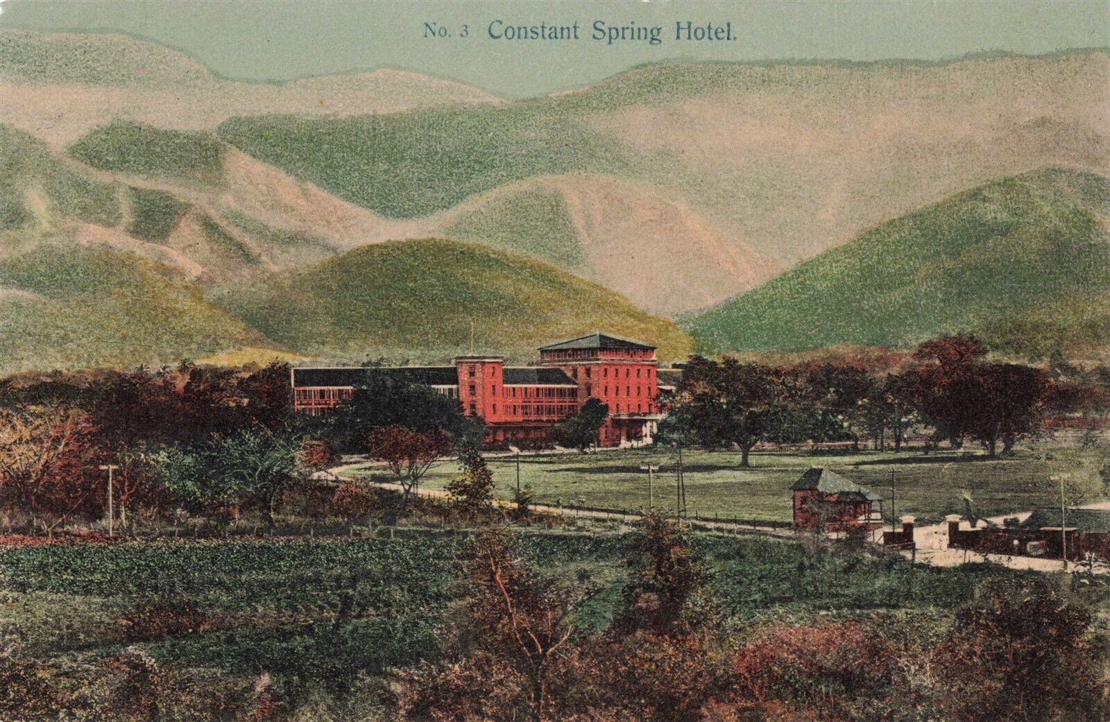 Constant Spring Hotel Jamaica Postcard A618
