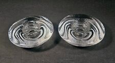 Simon Pearce Thetford Tealight Candle Holders Two Piece Set Glass picture