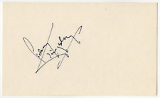 Sidney Kingsley signed autographed index card RARE AMCo COA 6434 picture