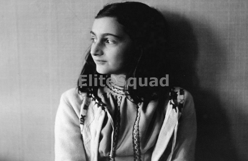 WW2 Picture Photo Anne Frank poses in 1941 Amsterdam Netherlands 958