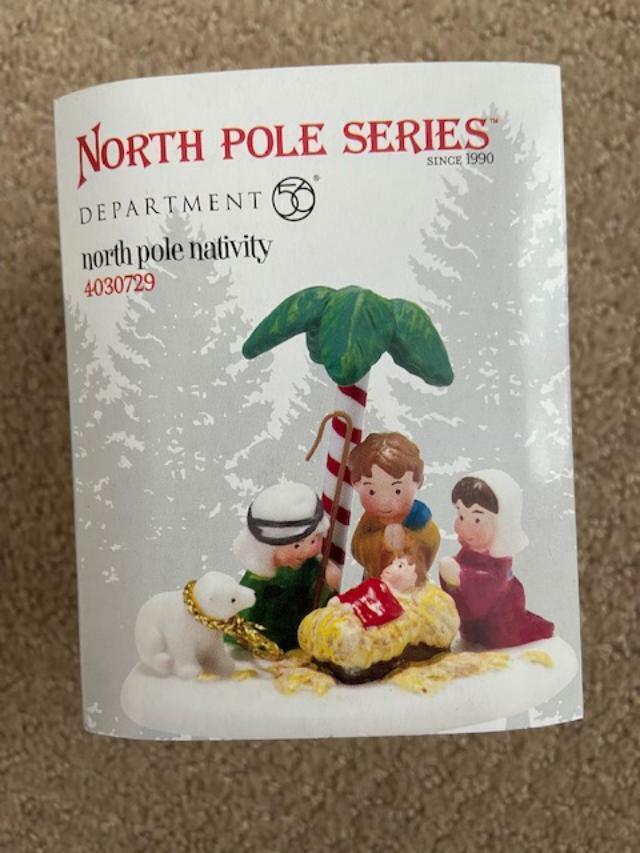 Department 56 - North Pole Nativity #4030729 (FREE SHIPPING)