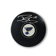 Robert Thomas Autographed St. Louis Blues Hockey Puck picture