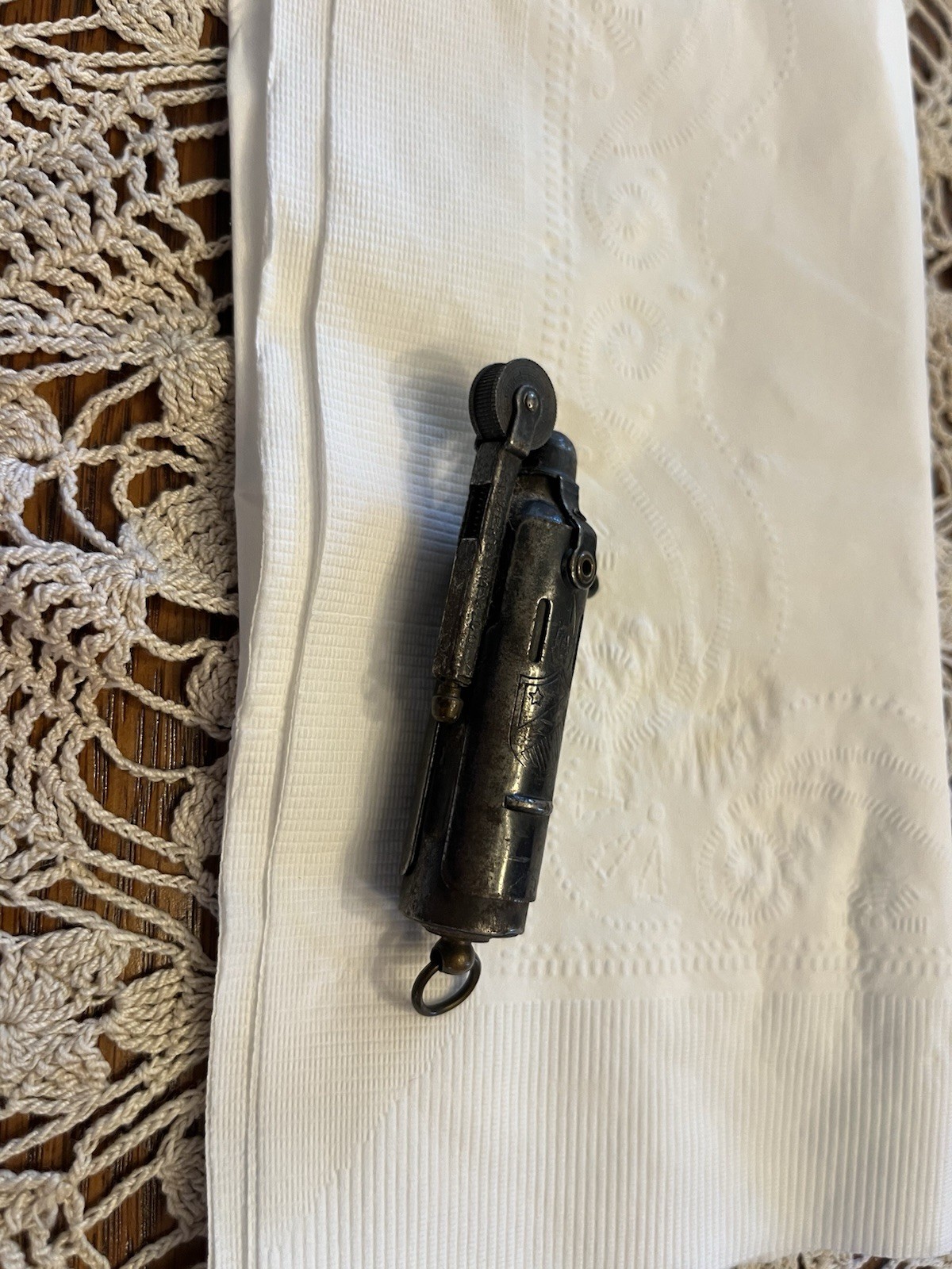Bowers Trench Cigarette Lighter WW2 Era Bowers Trench Cigarette Lighter WW2 Era