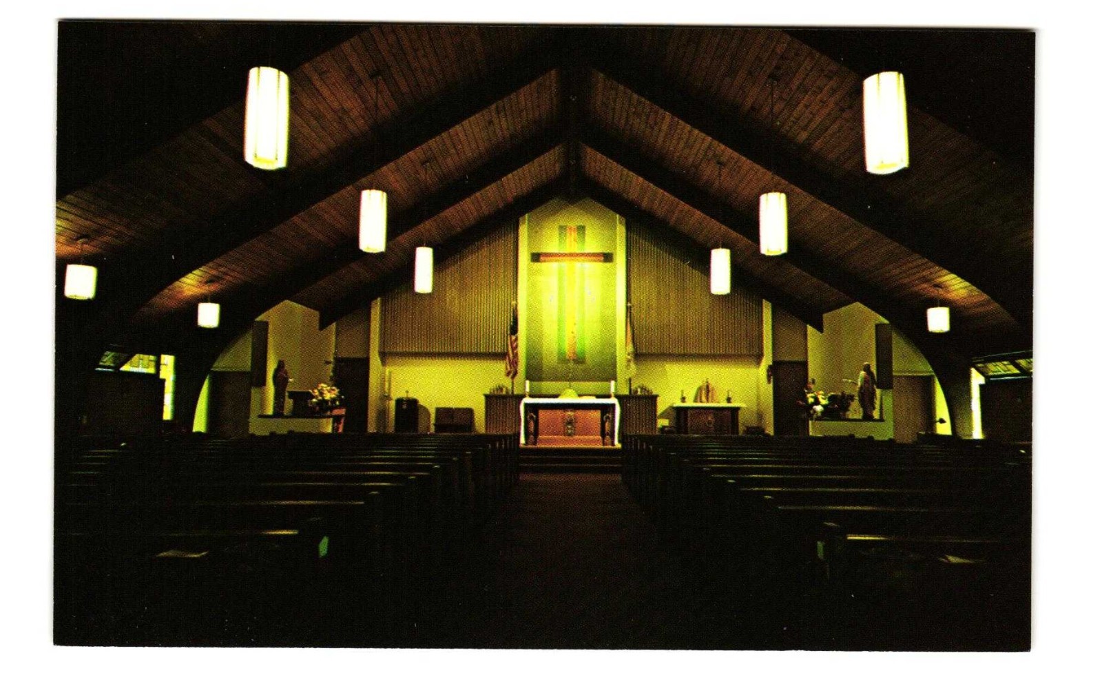 New St Louis Church Highgate Center VT vintage postcard Unposted New St Louis Church Highgate Center VT vintage postcard Unposted