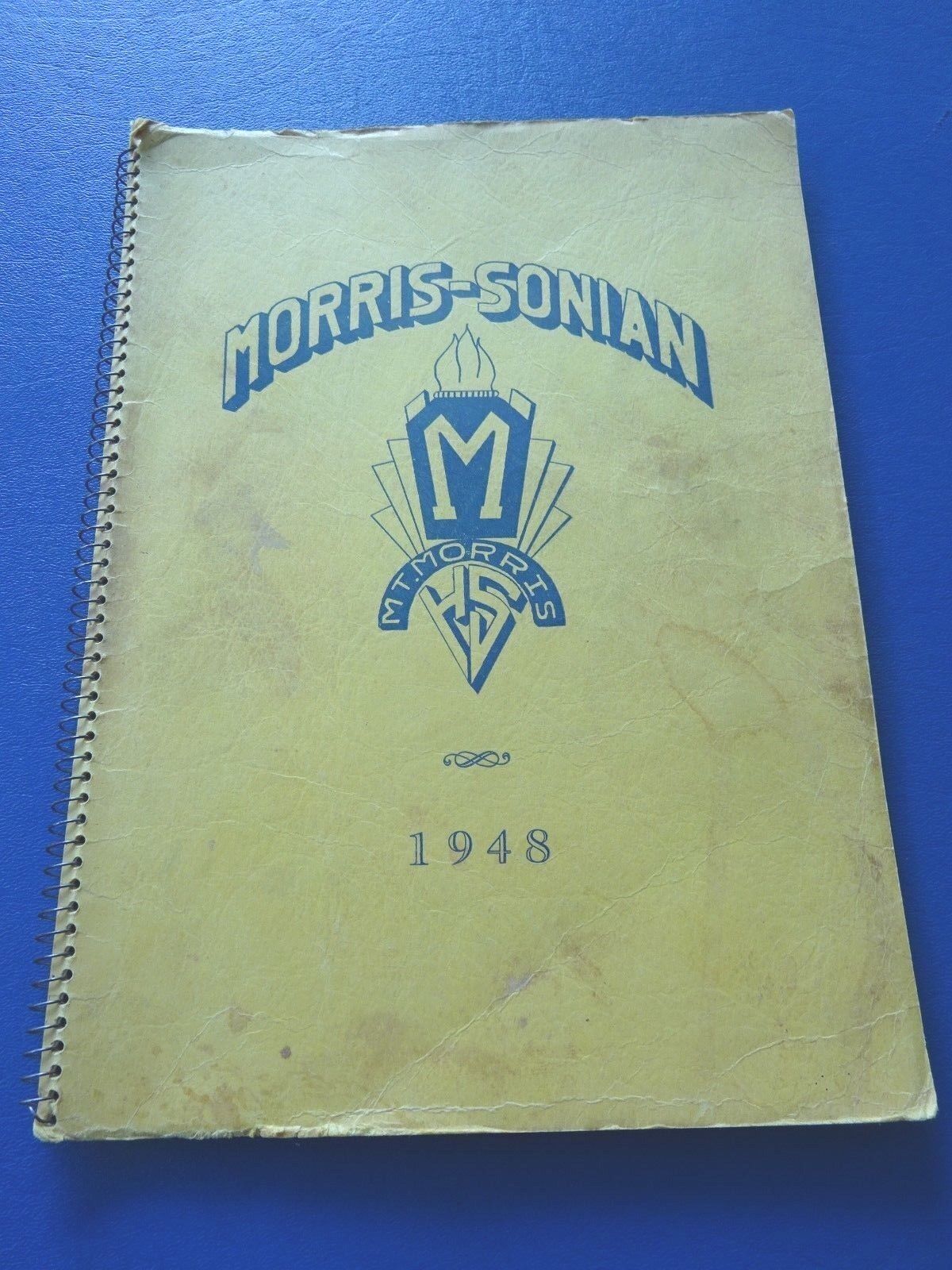 1948 Mt Morris, Michigan Schools Yearbook, Morris Sonian, Alumni Listed