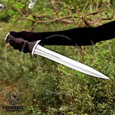 Handmade Spring Steel Fantasy Sword with Premium Scabbard | Royal Collector picture