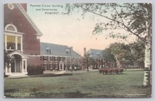 Pomfret School Building and Dormitories Pomfret Connecticut 1910 Postcard picture