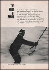 1962 Killington Snow Ski Resort Vermont Poma Lift Photo Vintage Print Ad picture