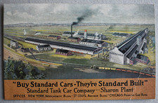 Standard Tank Car Company Sharon Plant Circa 1920 Vintage Postcard Railway picture