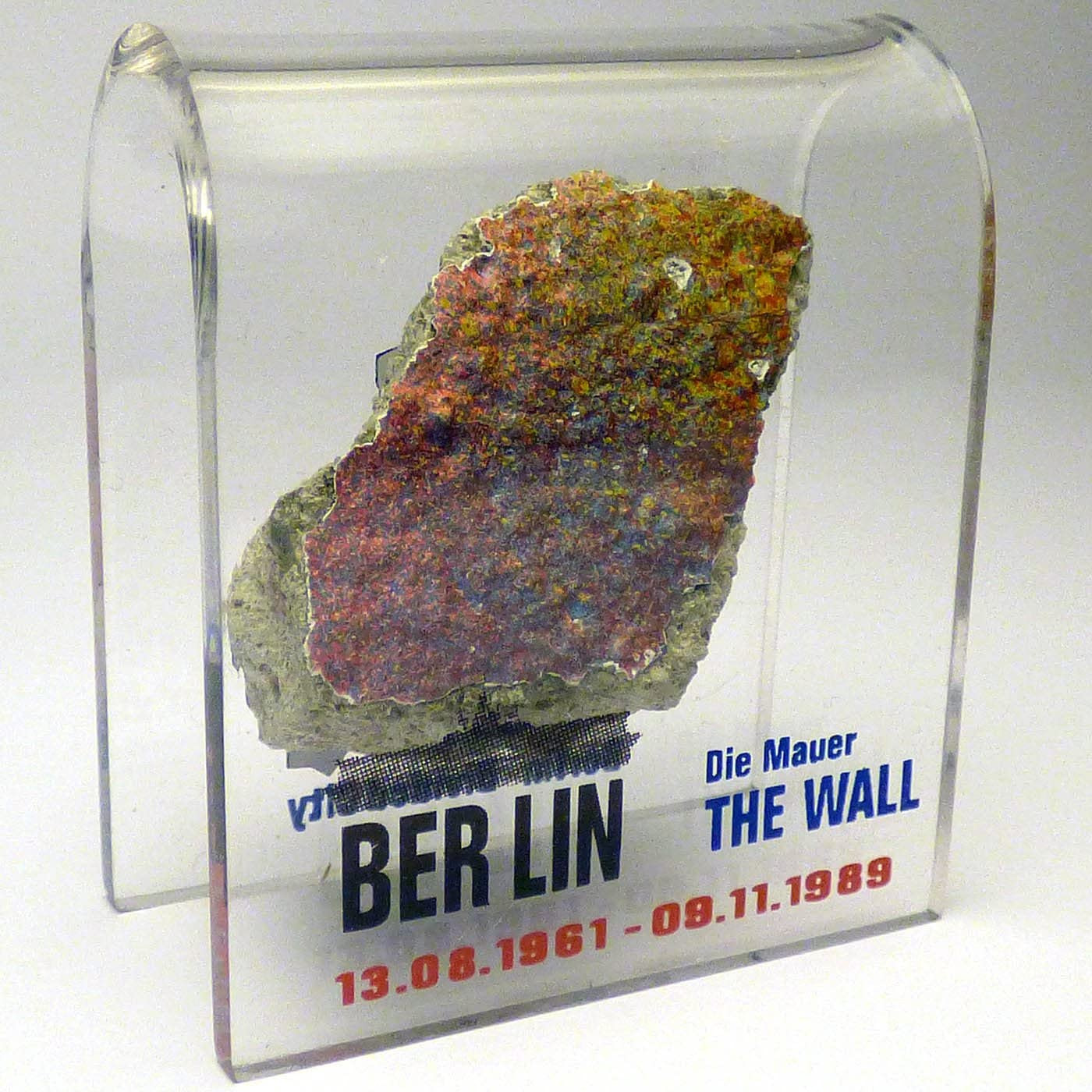 Original Piece of the Berlin Wall Souvenir from the Real Wall in Germany