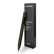 Everyman New Super Matte OD Green Grafton Luxury Writing EDC Aluminum Pen wit... picture